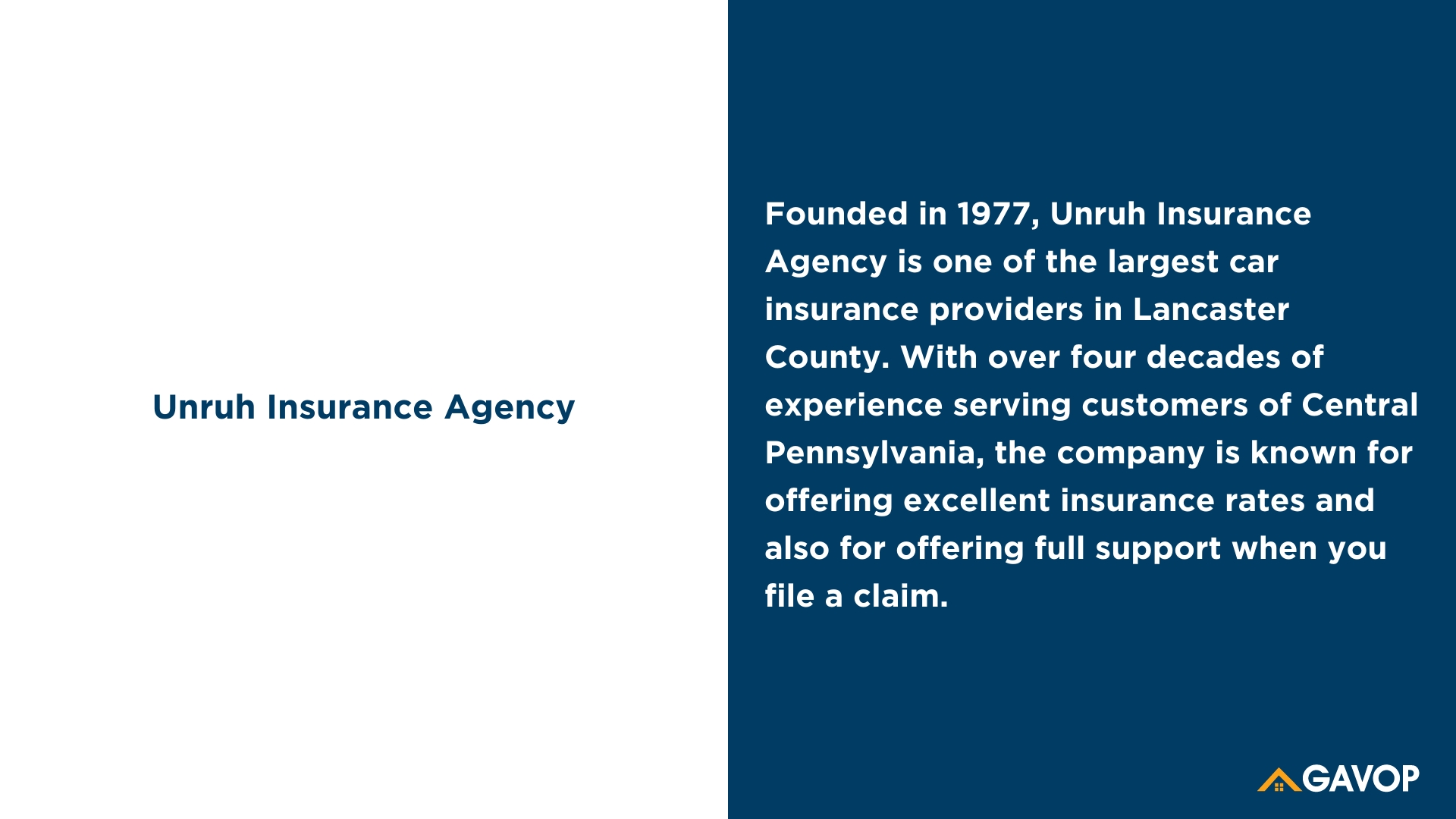 Unruh Insurance Agency